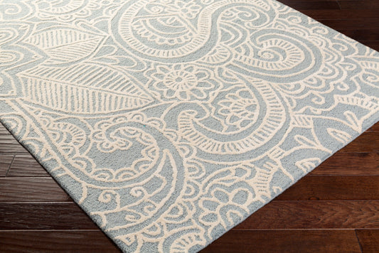 Alfombra de corredor hecha a mano Queensland QSL-1001 de 8 pies