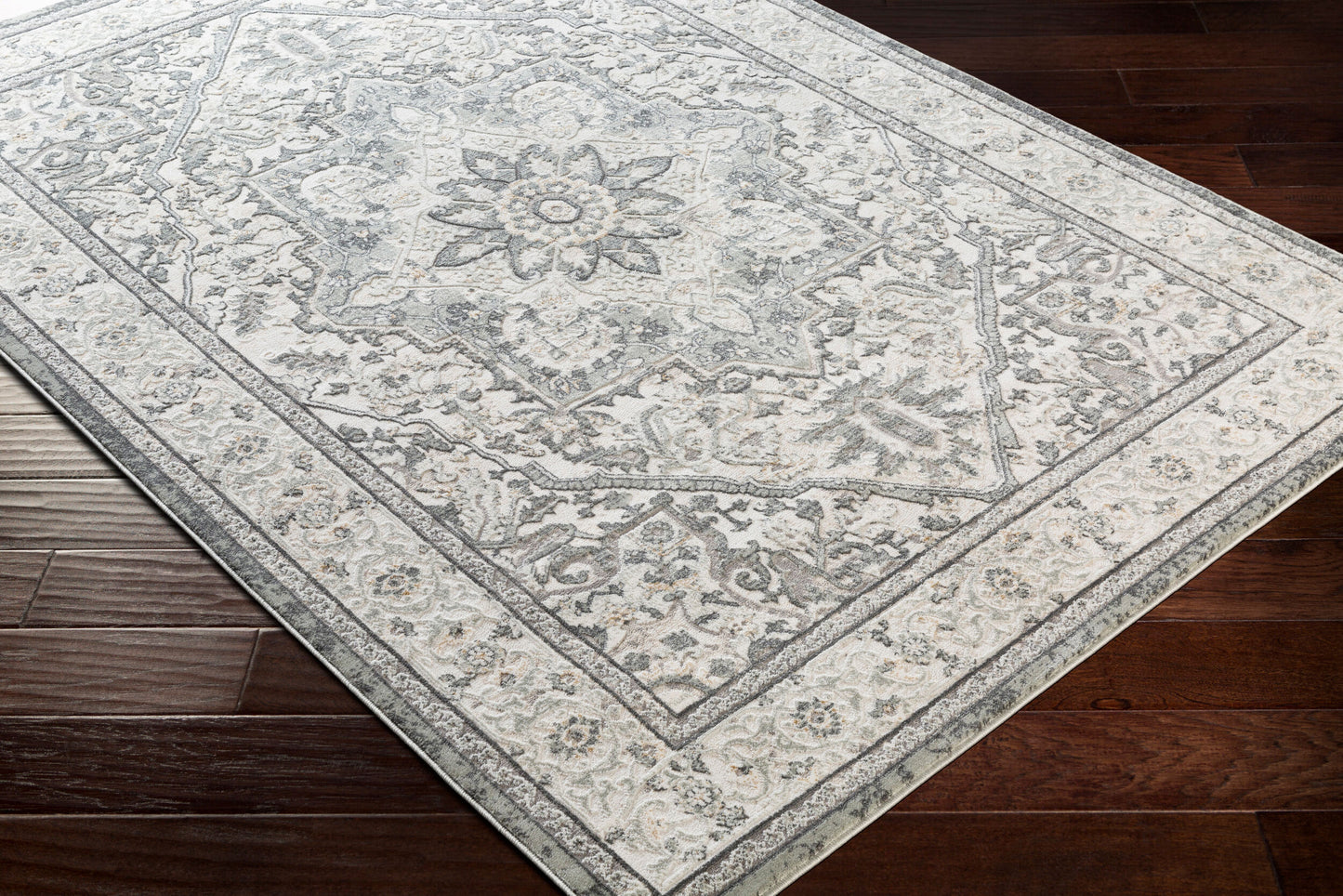 Alfombra tejida a máquina Quatro QUA-2315 de 1,52 m x 2,13 m