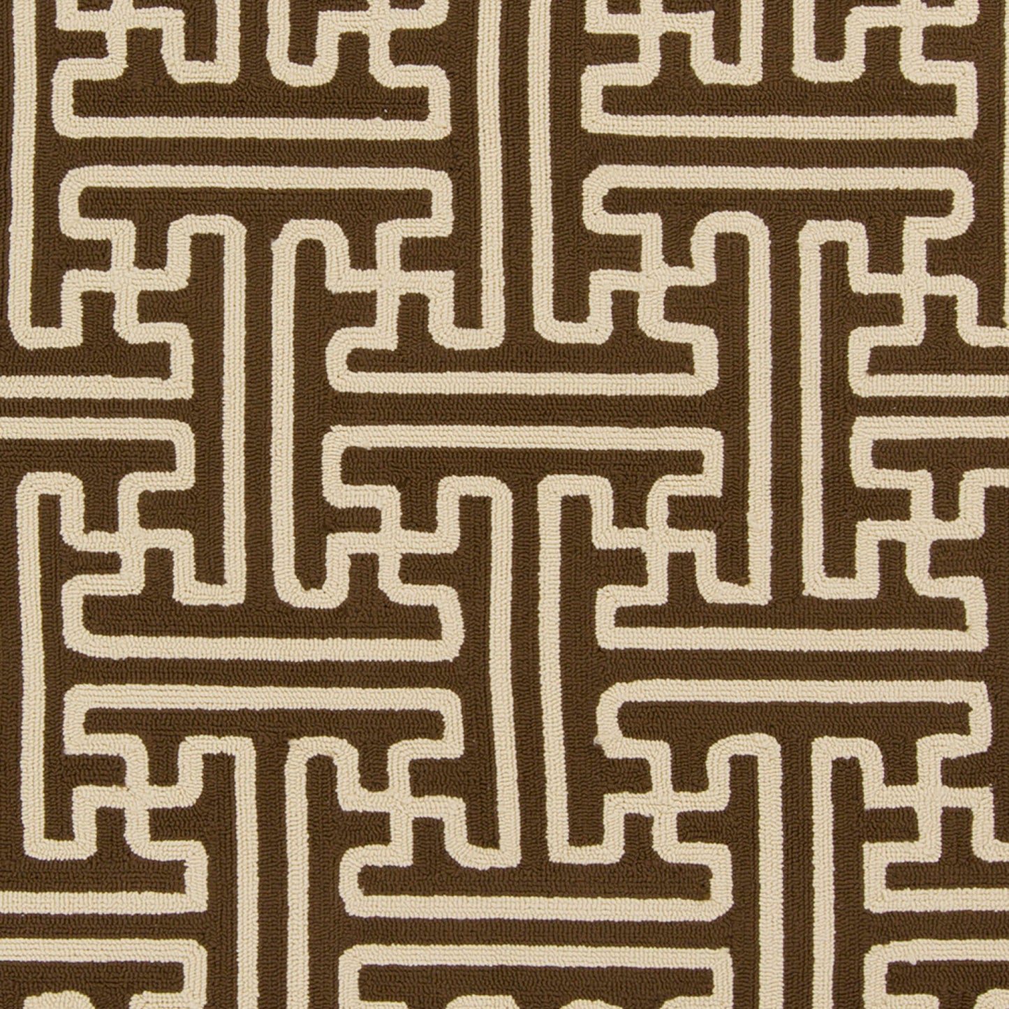 Alfombra Rain RAI-1190 de 2,7 x 3,6 m para interior y exterior, hecha a mano