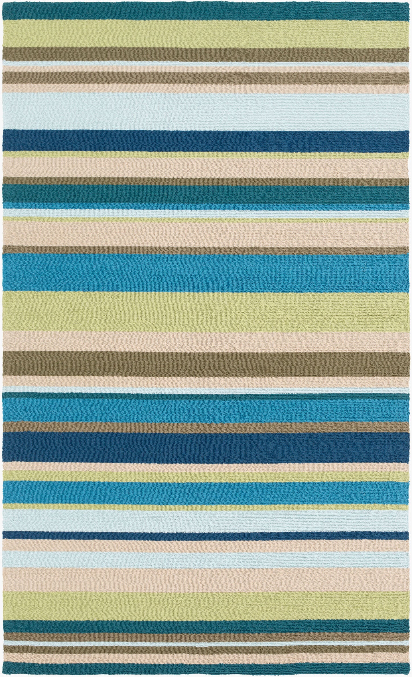 Alfombra Rain RAI-1208 de 3 x 4,2 m para interior y exterior, hecha a mano