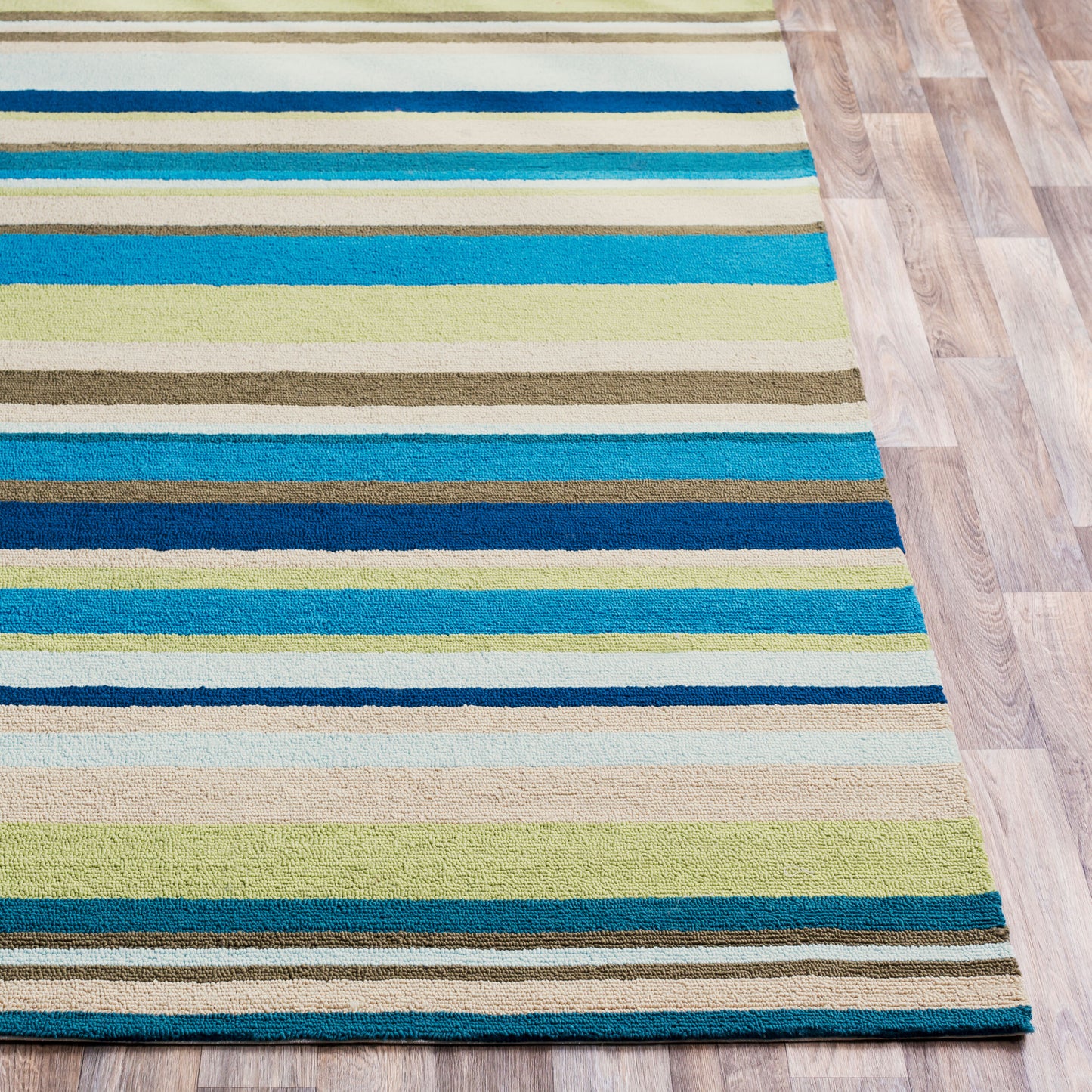 Rain RAI-1208 8ft Round Handmade Indoor/Outdoor Area Rug