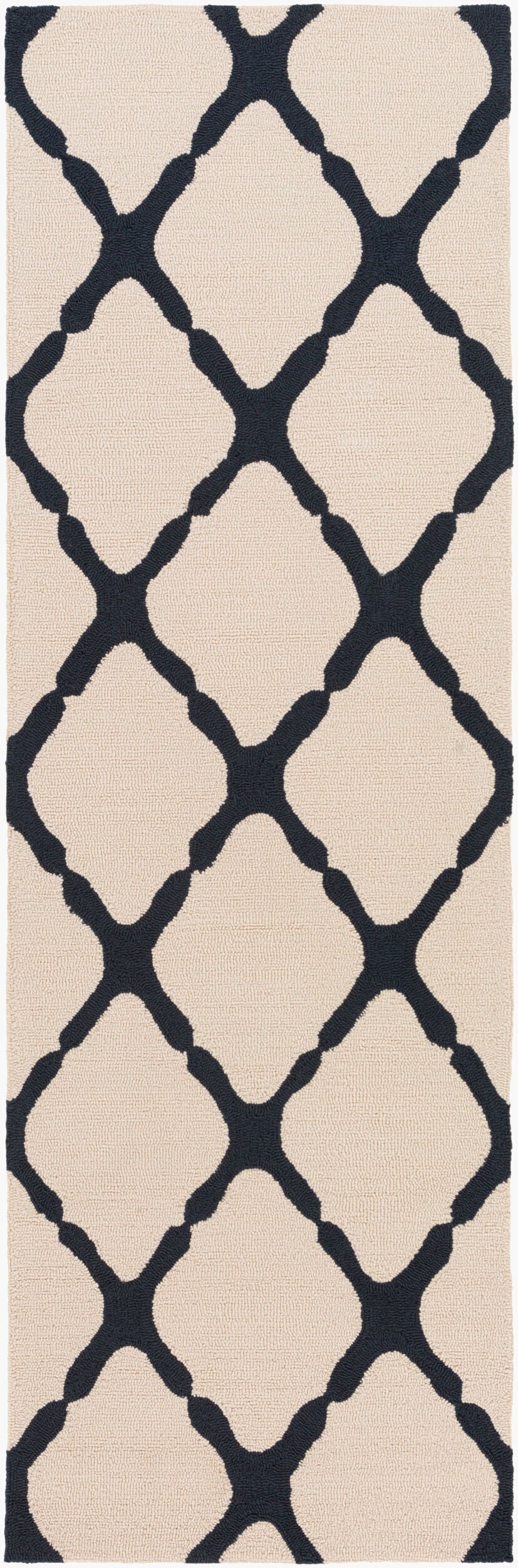 Rain RAI-1246 8ft Runner Handmade Indoor/Outdoor Runner Rug