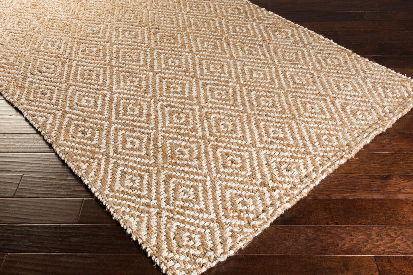 Reeds REED-807 2' x 3' Handmade Jute Accent Rug