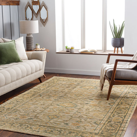 Reign REG-2305 6' x 9' Handmade Wool Area Rug