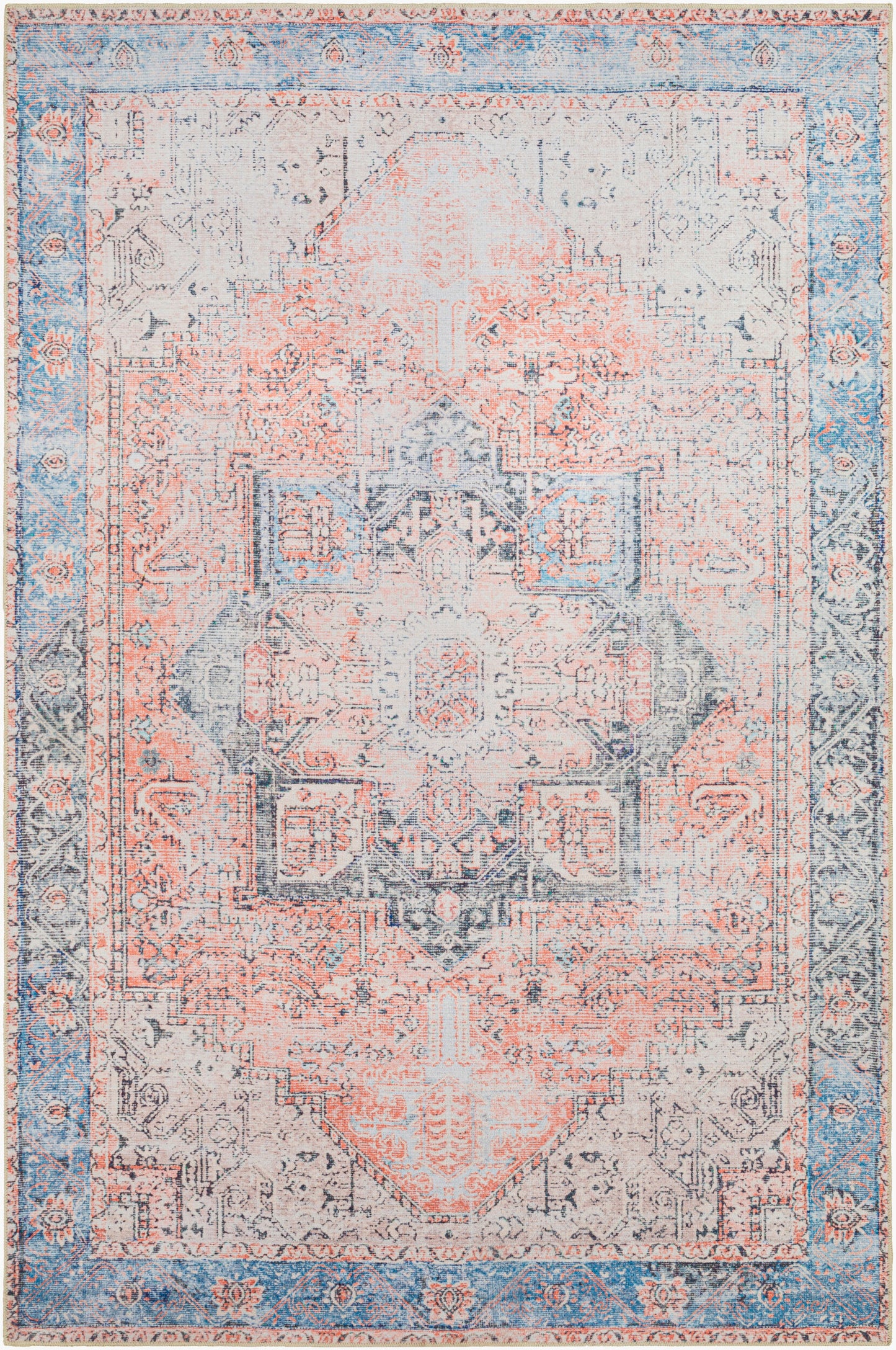 Regen RGE-2305 3' x 5' Machine Woven Washable Accent Rug