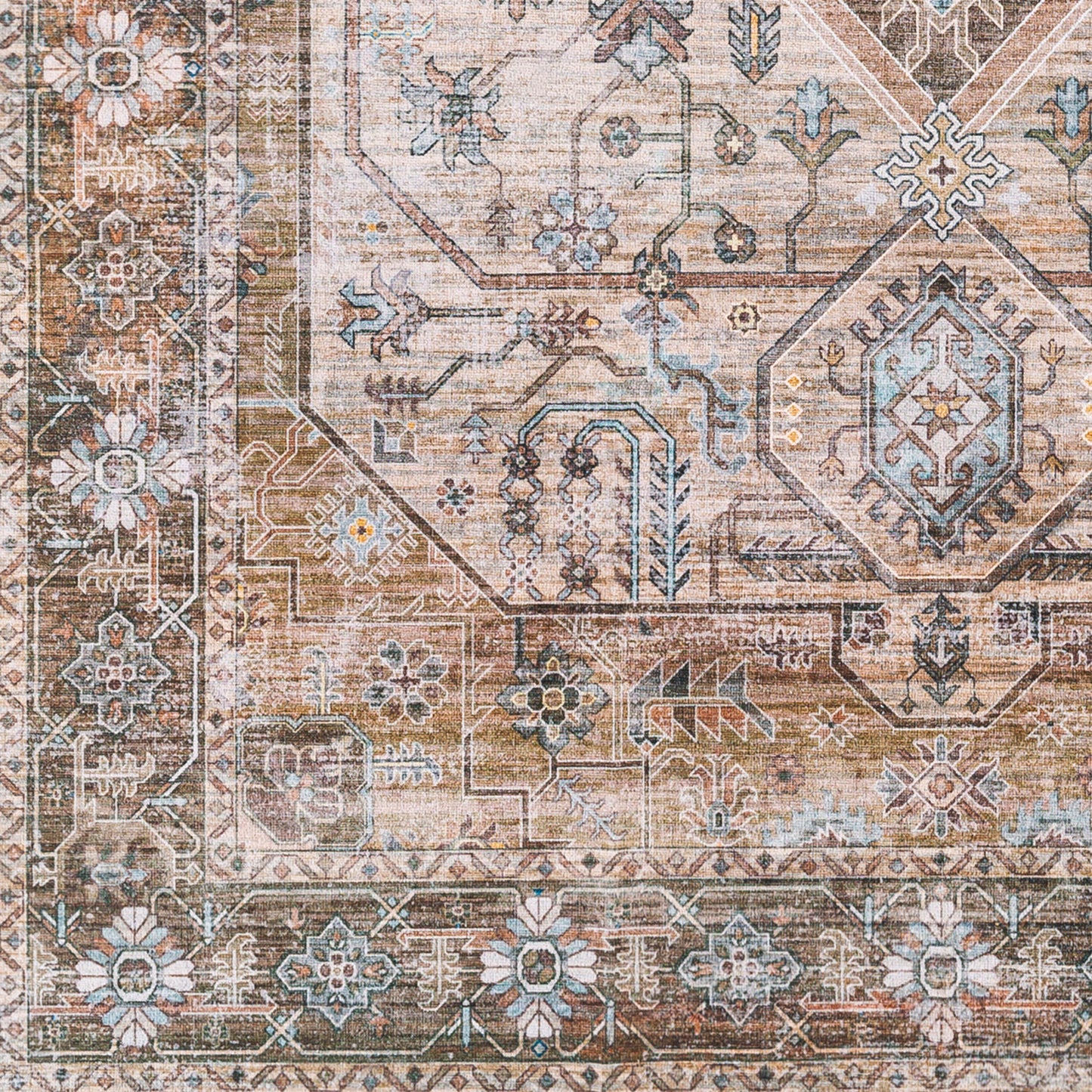 Regen RGE-2310 5' x 7' Machine Woven Washable Area Rug