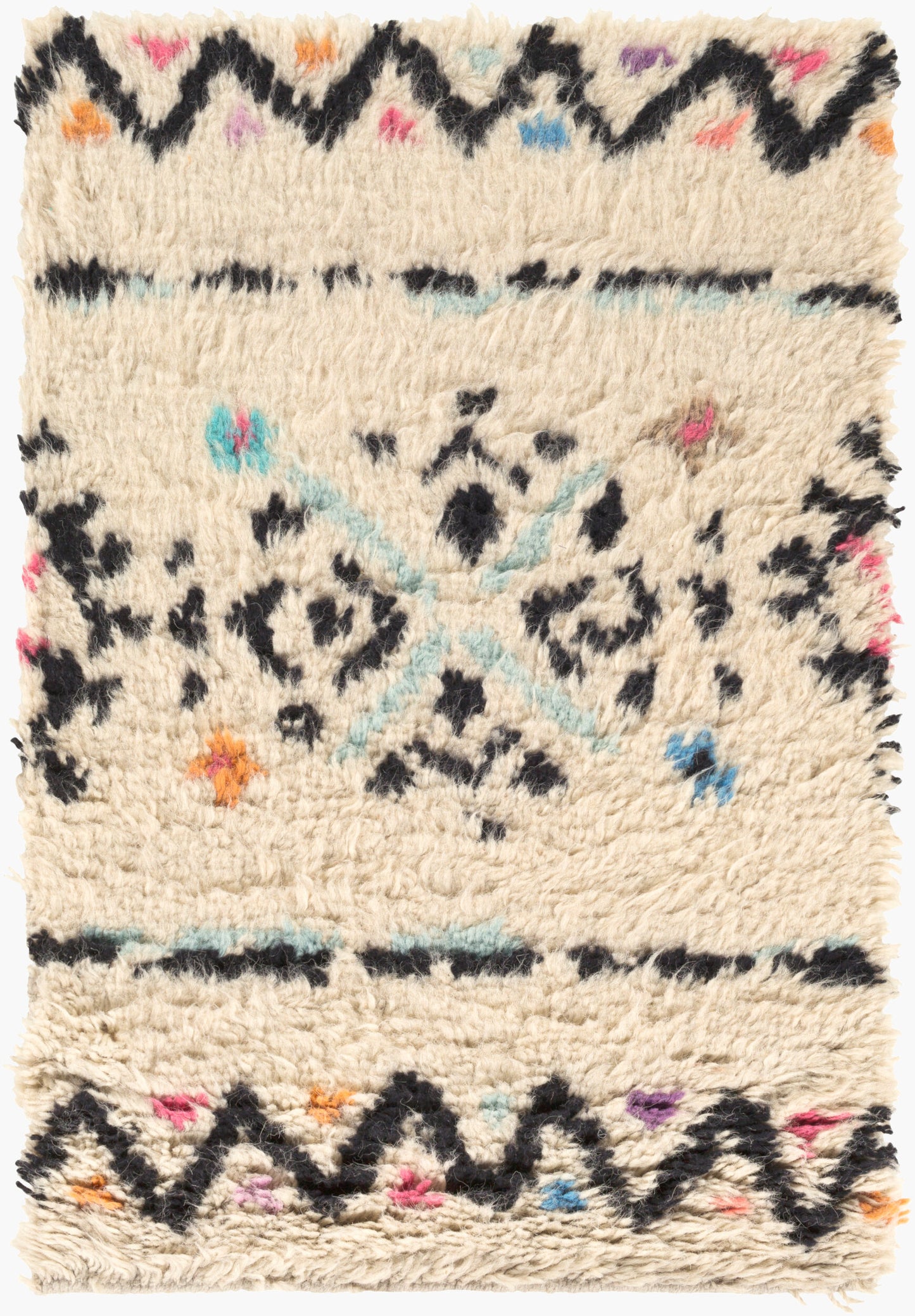 Riad RID-3003 9' x 12' Handmade Wool Area Rug