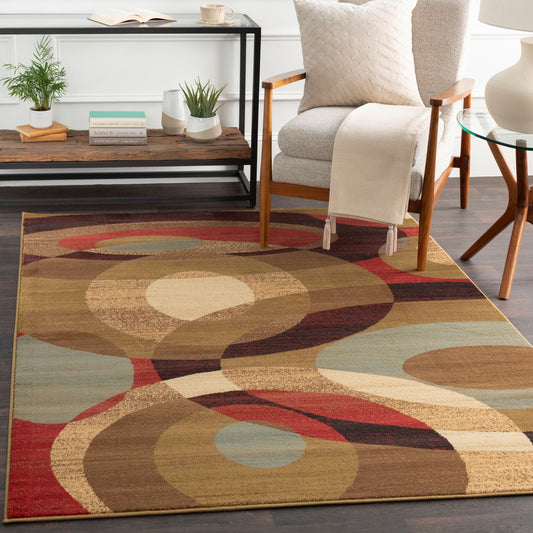 Riley RLY-5007 2' x 7'5" Runner Machine Woven Runner Rug