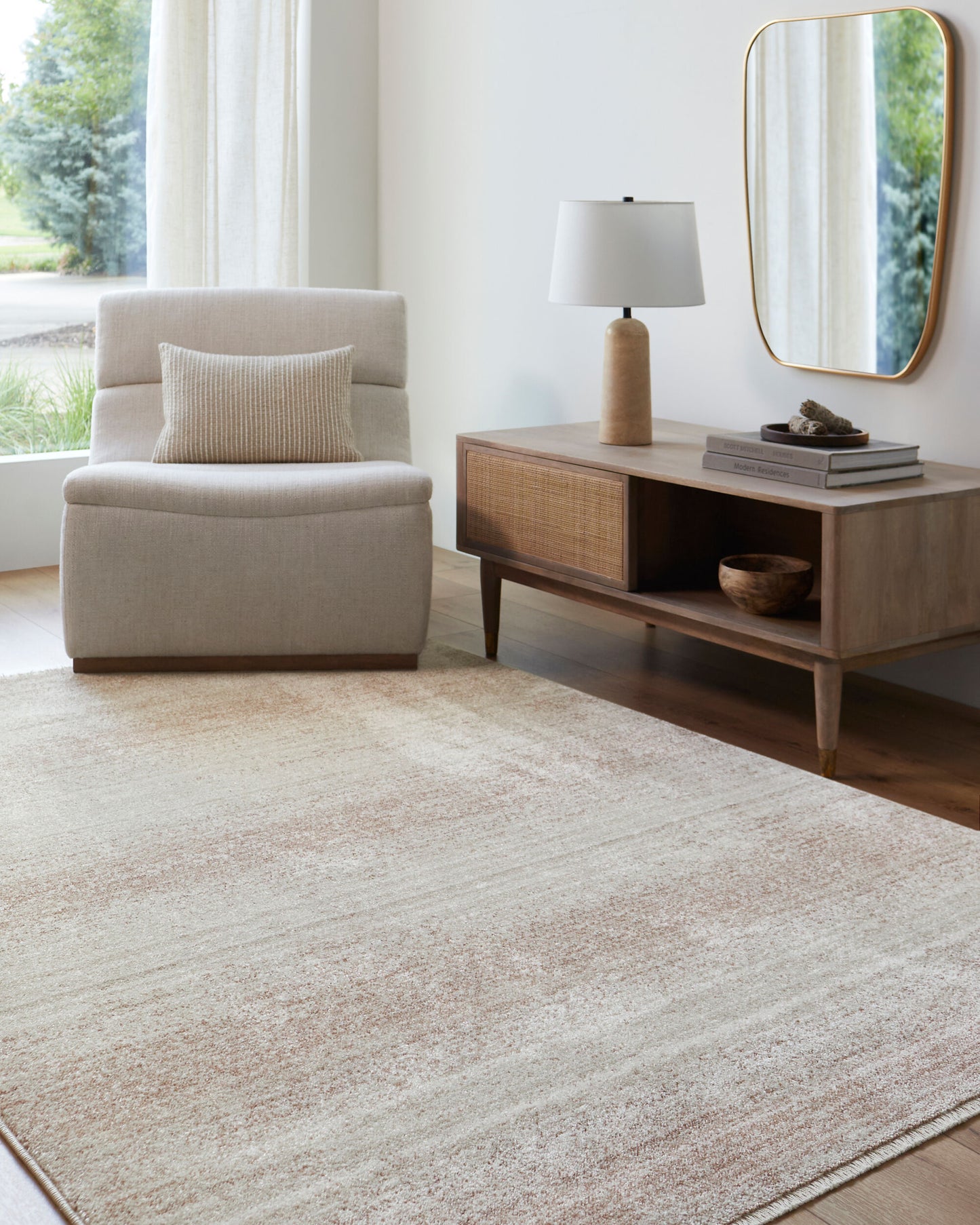 Rojin ROJ-2306 7ft Runner Machine Woven Runner Rug
