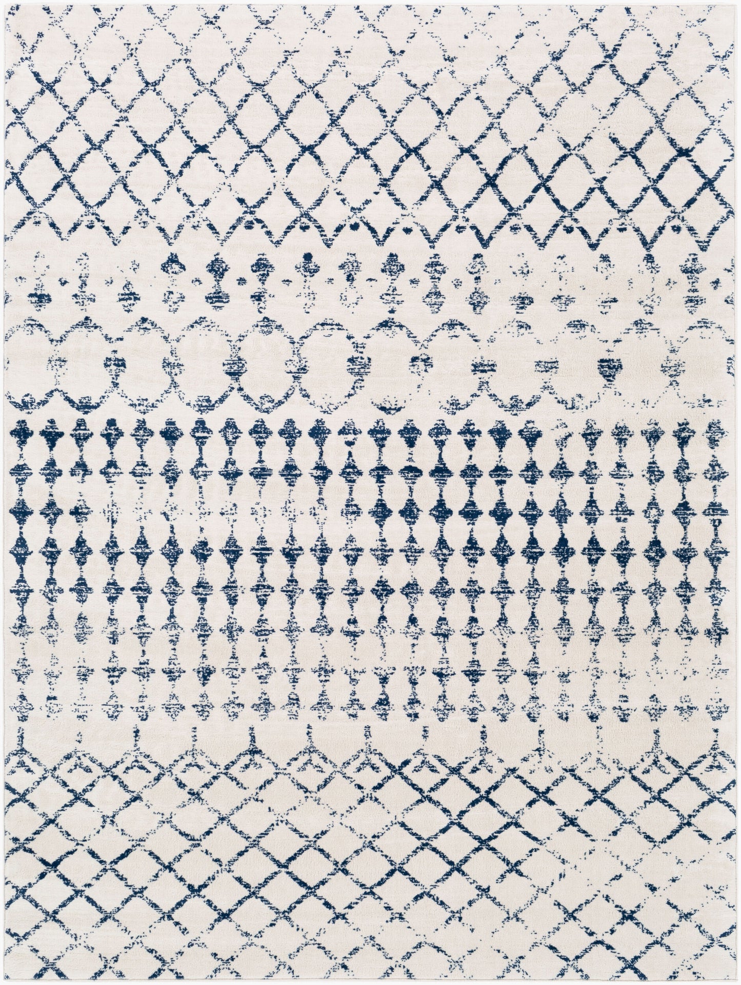 Roma ROM-2342 9' x 12' Machine Woven Area Rug