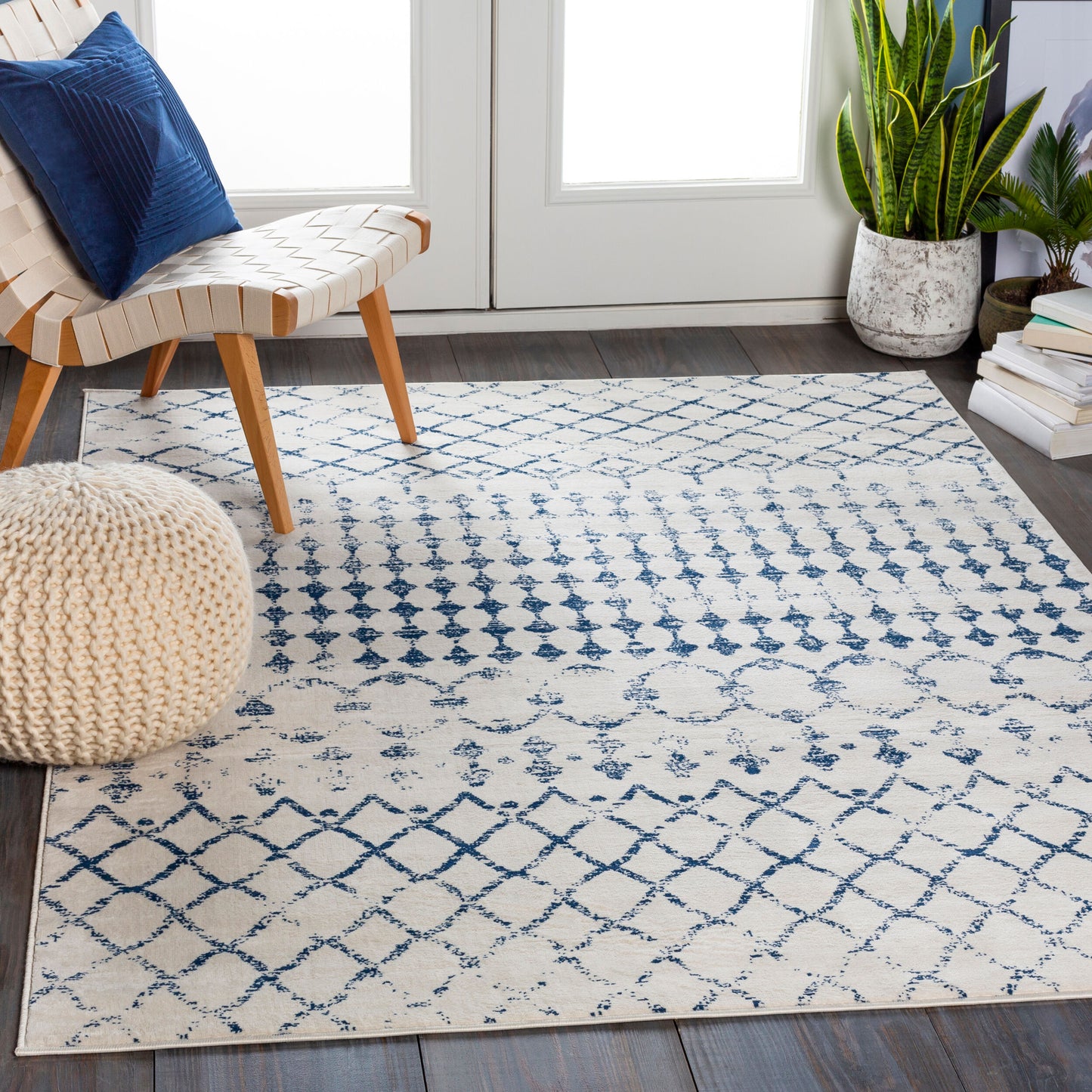 Roma ROM-2342 9' x 12' Machine Woven Area Rug