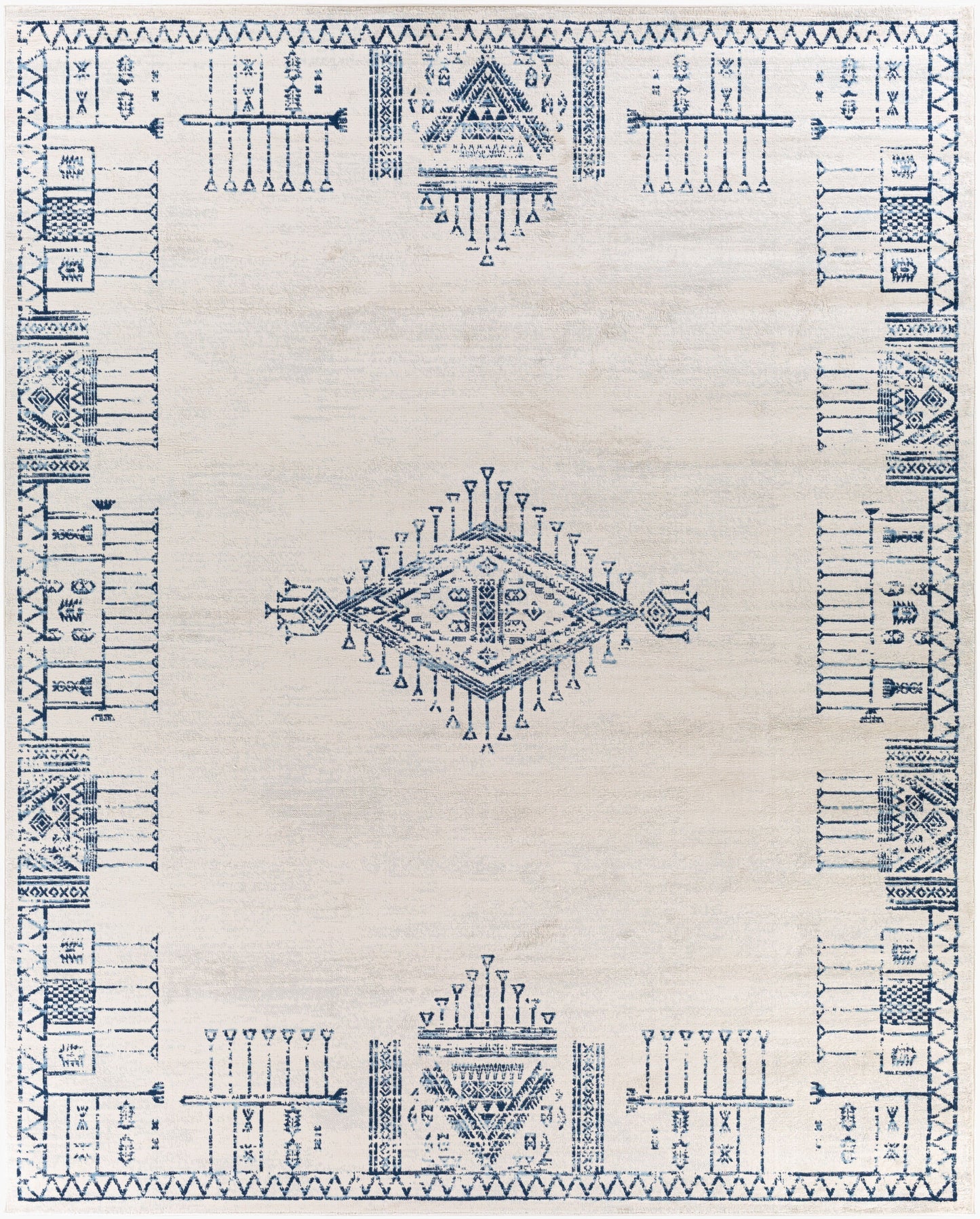 Alfombra tejida a máquina Roma ROM-2345 de 8' x 10'