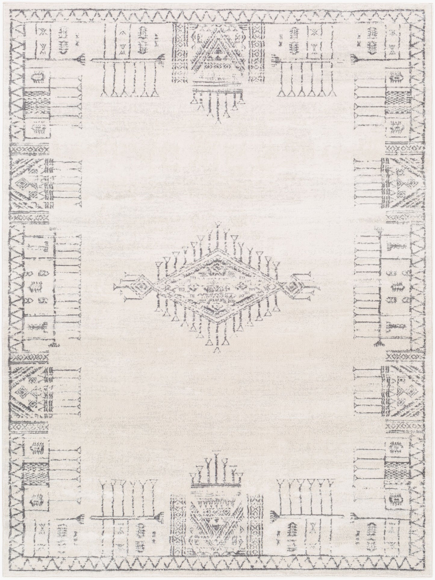 Alfombra tejida a máquina Roma ROM-2346 de 1,52 m x 2,13 m