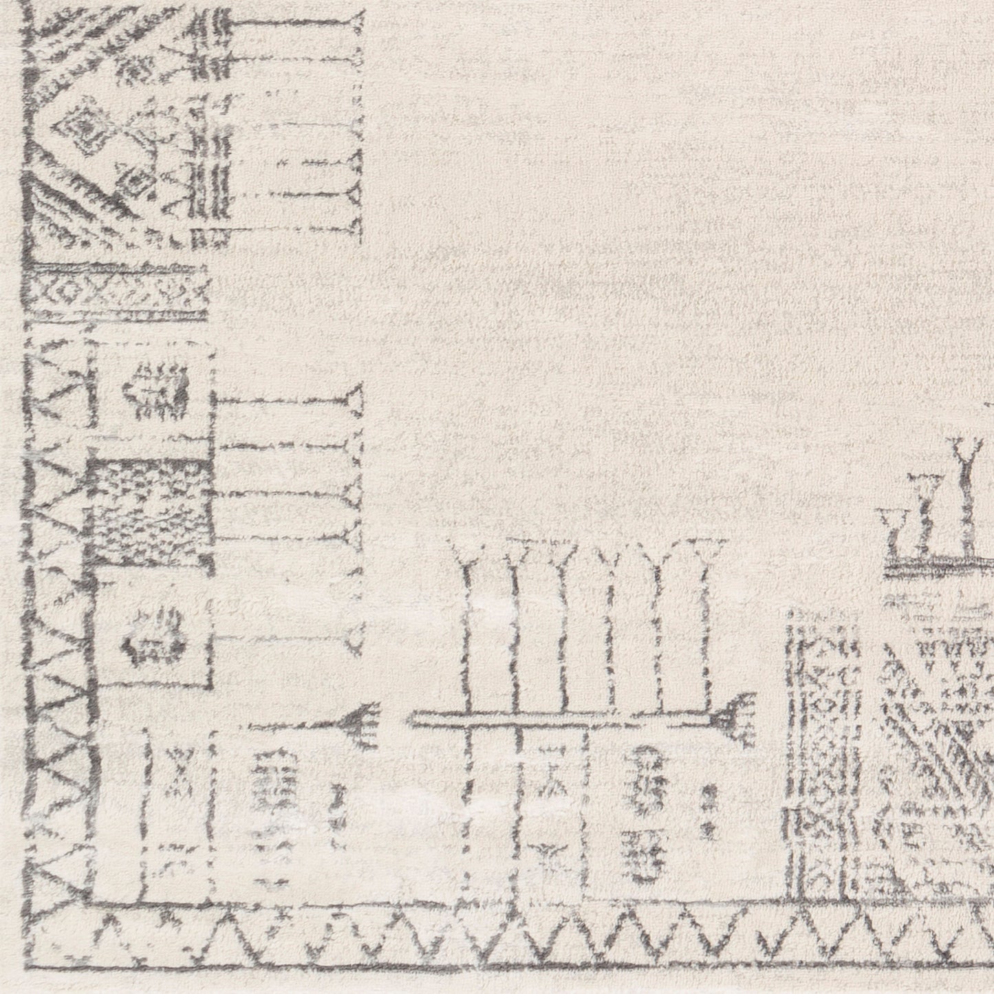 Roma ROM-2346 8' x 10' Machine Woven Area Rug