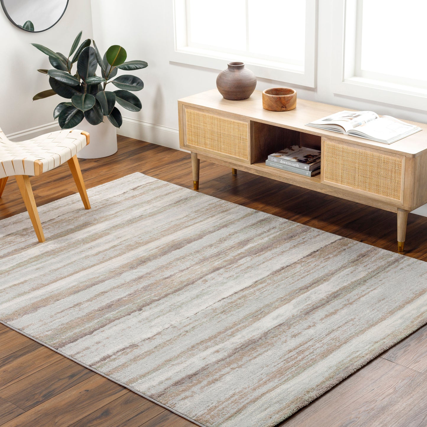 Roma ROM-2402 9' x 12' Machine Woven Area Rug