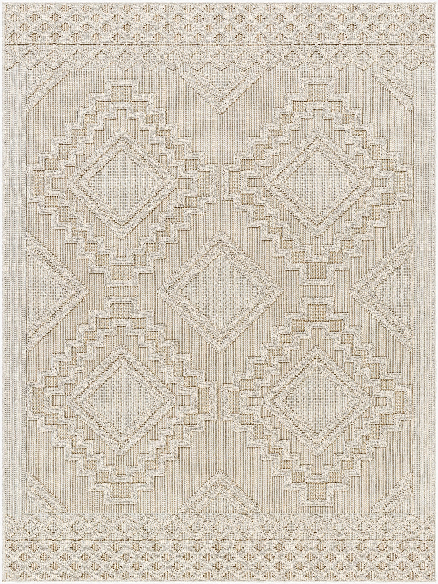 Rockport RPT-2306 8' x 10' Machine Woven Indoor/Outdoor Area Rug