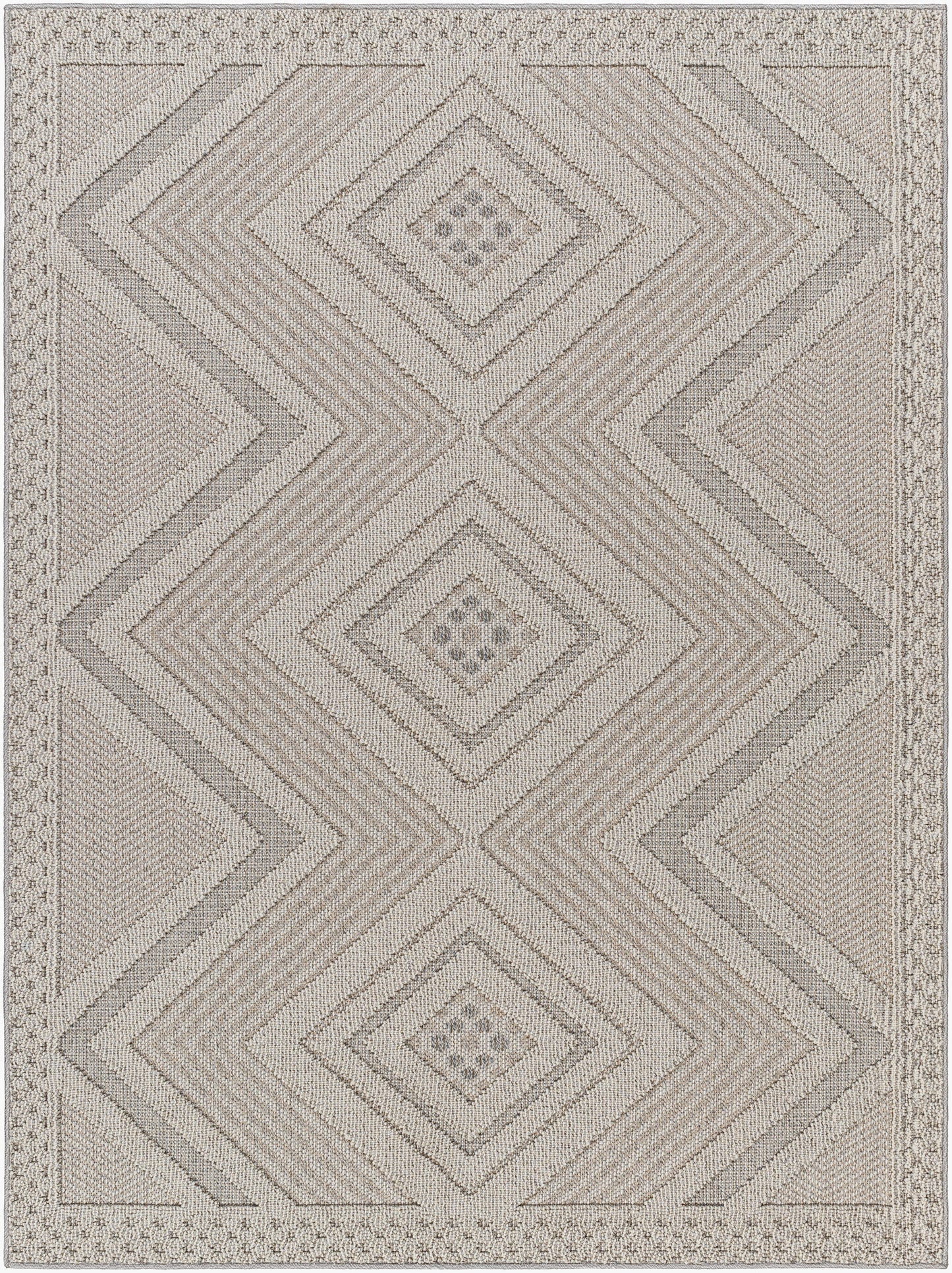 Rockport RPT-2321 8' x 10' Machine Woven Indoor/Outdoor Area Rug