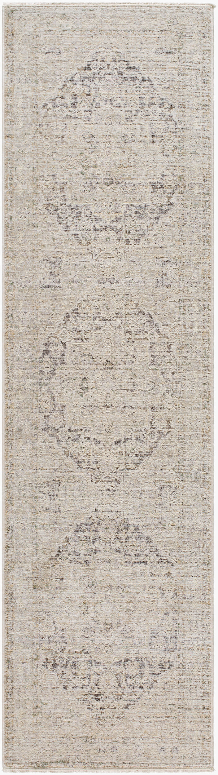 Rivaldo RVD-2310 10ft Runner Machine Woven Runner Rug