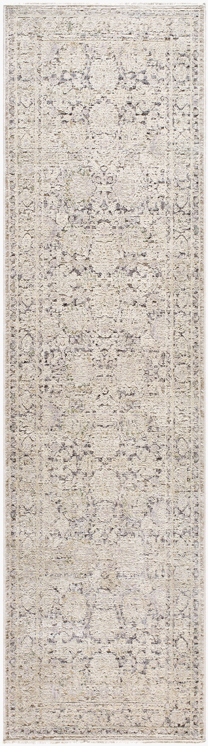 Rivaldo RVD-2312 10ft Runner Machine Woven Runner Rug