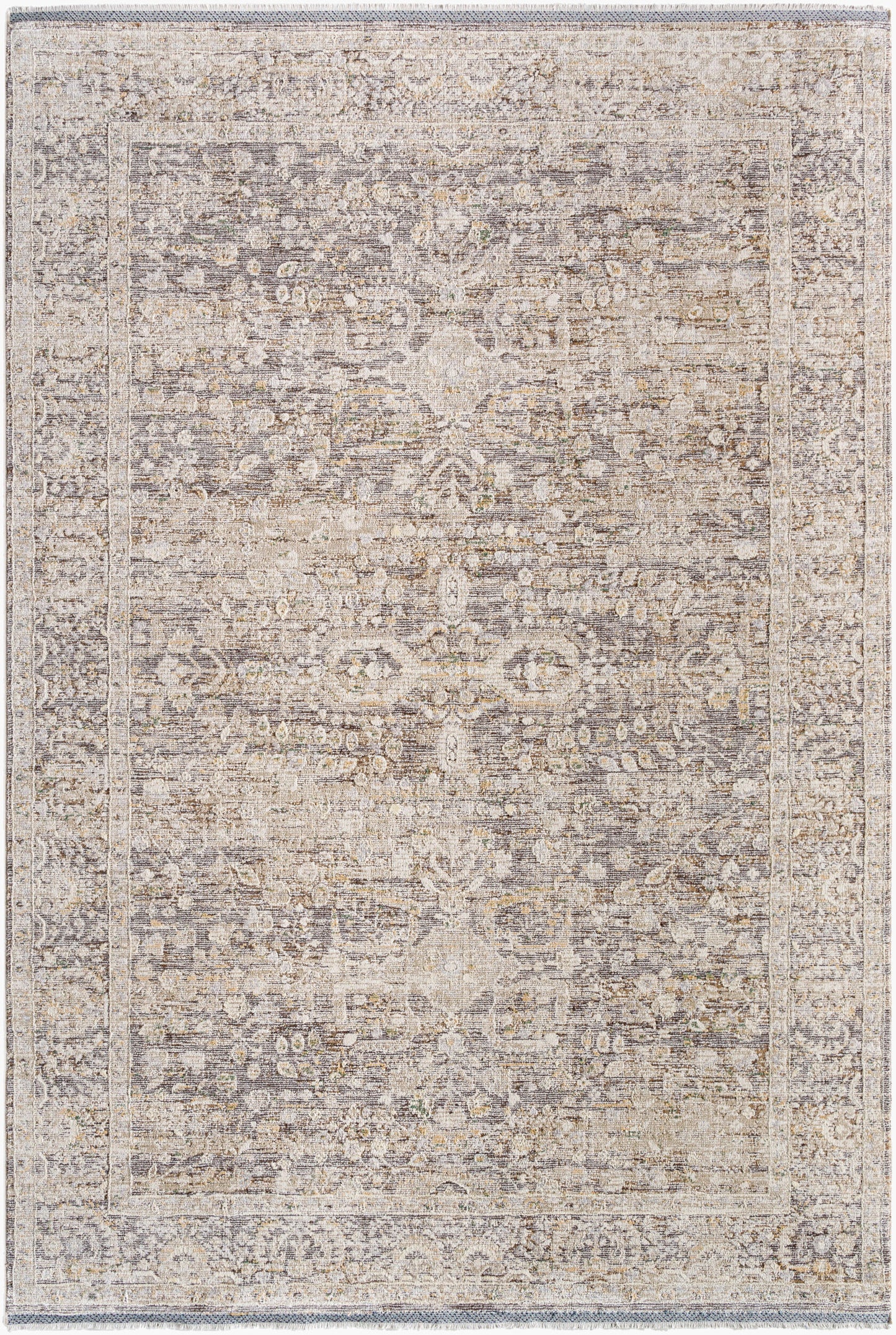 Rivaldo RVD-2312 6' x 9' Machine Woven Area Rug