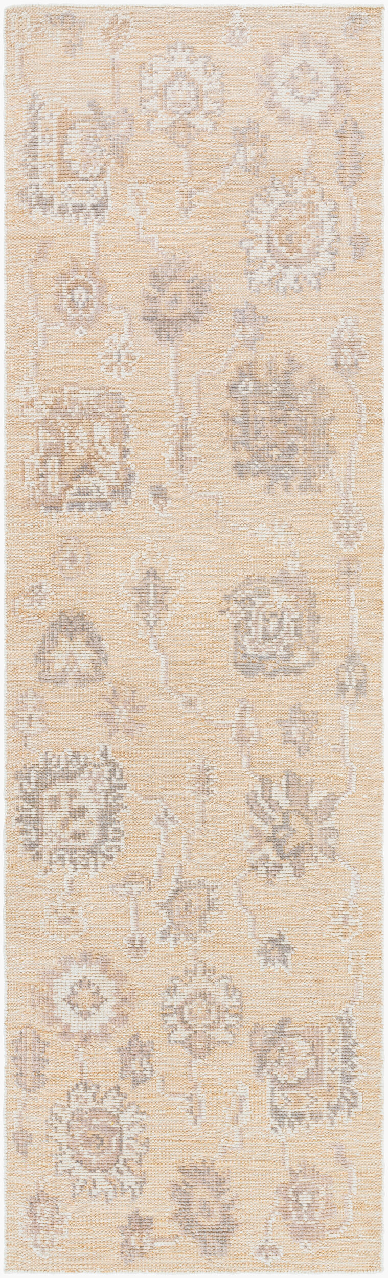 Revere RVE-2301 8ft Runner Handmade Recyled Runner Rug