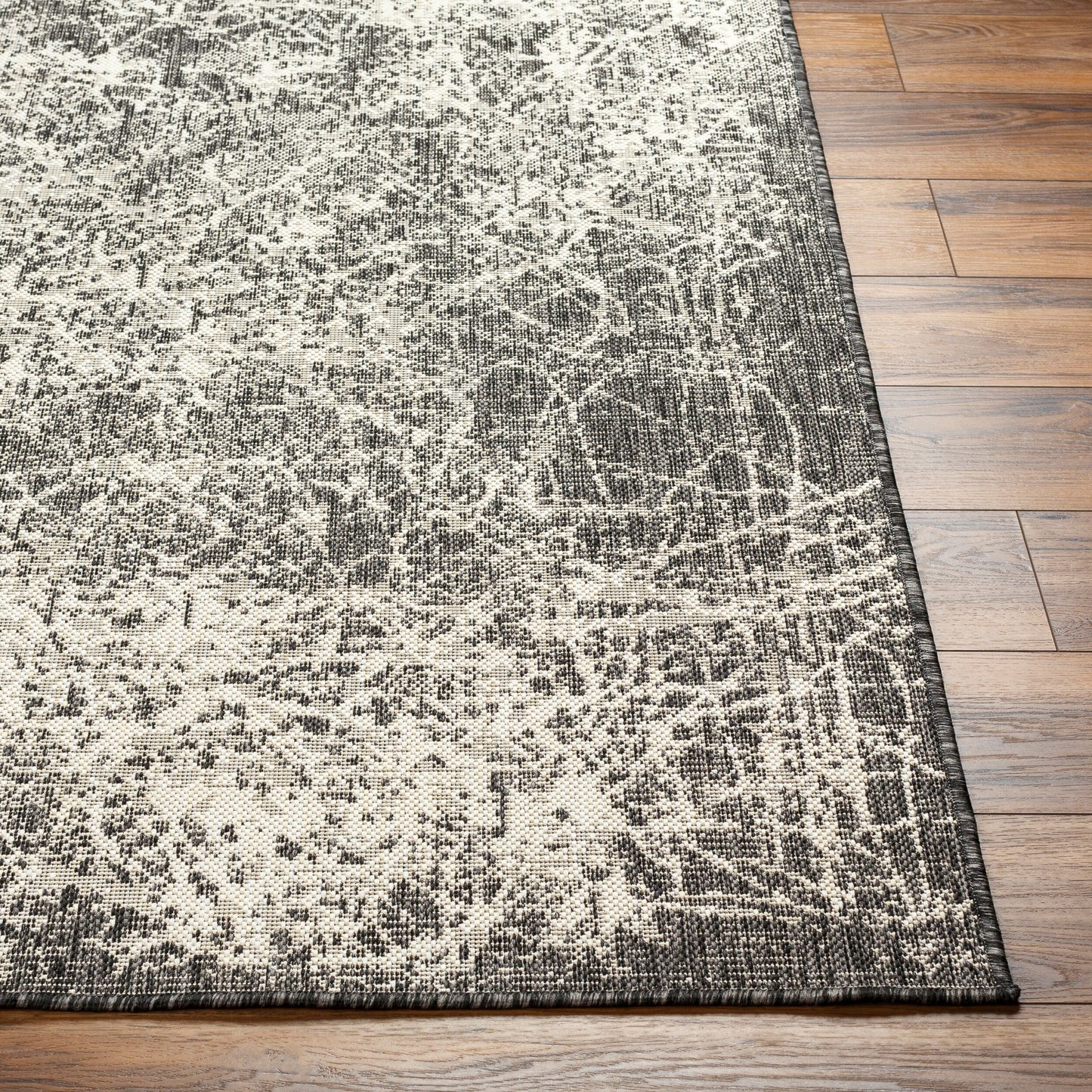 Alfombra Ravello RVL-2308 de 2,44 m x 3,05 m, tejida a máquina, para interior y exterior