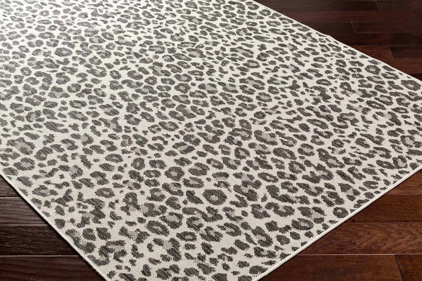 Alfombra Ravello RVL-2350 de 1,52 m x 2,13 m, tejida a máquina, para interior y exterior