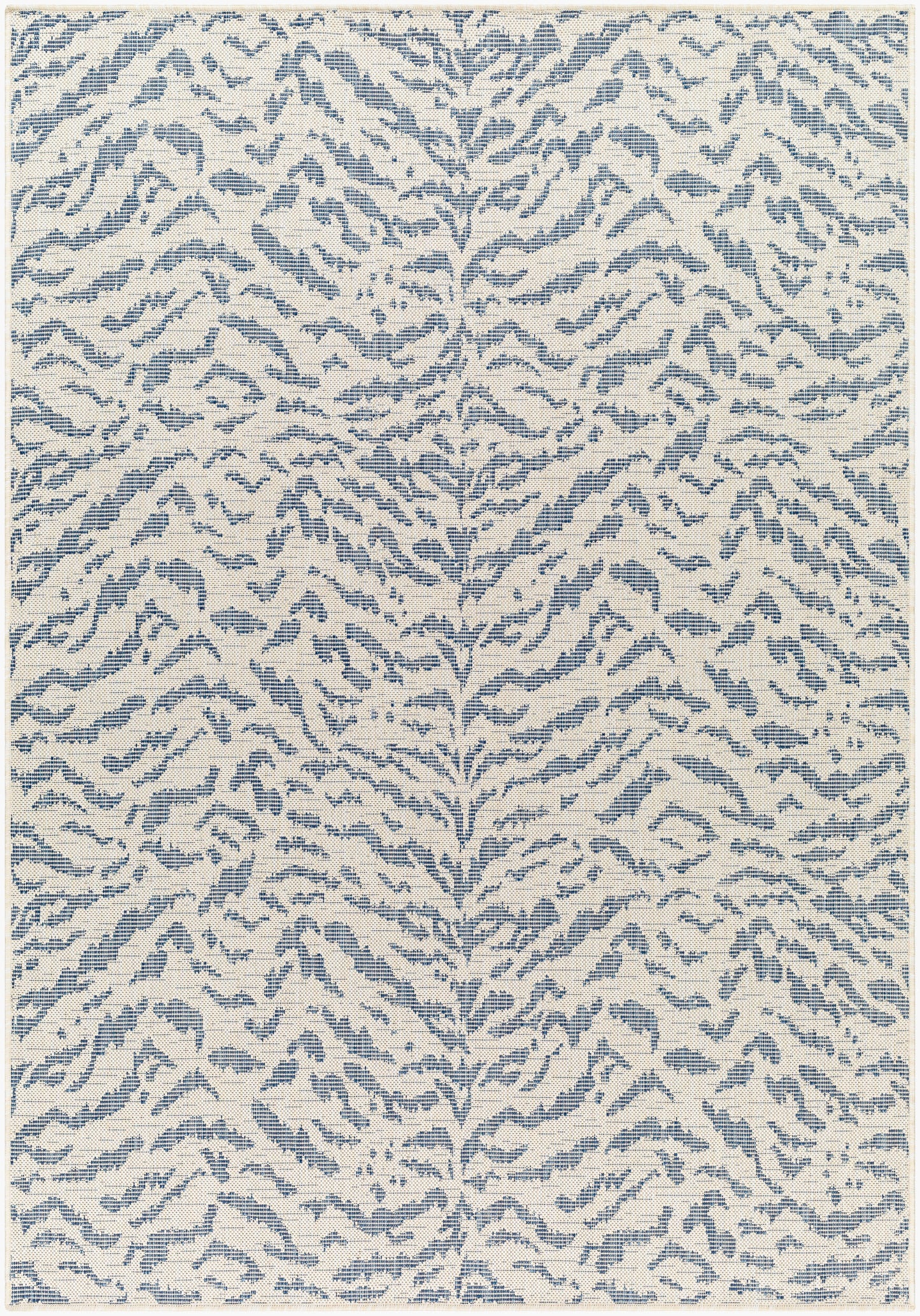 Alfombra Ravello RVL-2351 de 1,83 m x 2,74 m, tejida a máquina, para interior y exterior