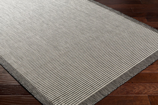 Alfombra Ravello RVL-2387 de 1,52 m x 2,13 m, tejida a máquina, para interior y exterior