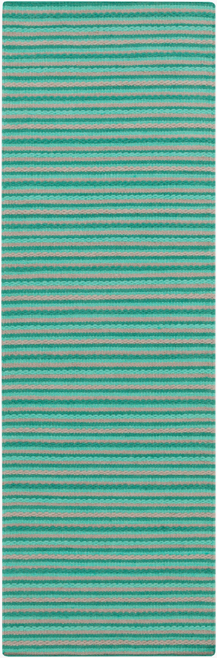 Alfombra de lana hecha a mano Ravena RVN-3132 de 2,4 m