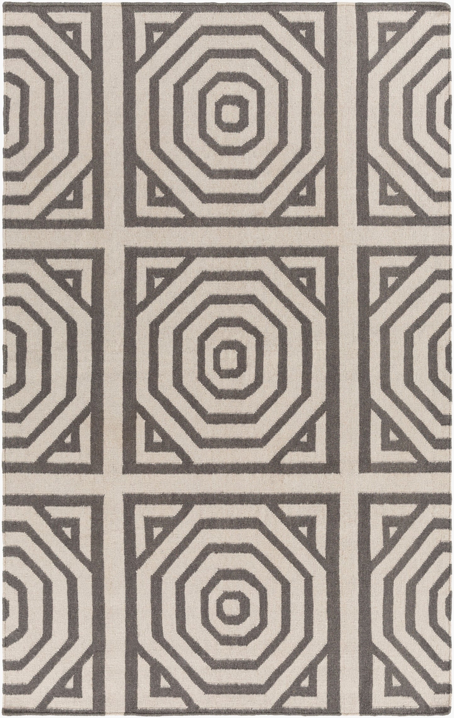 Rivington RVT-5010 5' x 7' Handmade Wool Area Rug