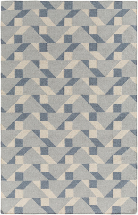 Alfombra de lana hecha a mano Rivington RVT-5015 de 1,52 m x 2,13 m