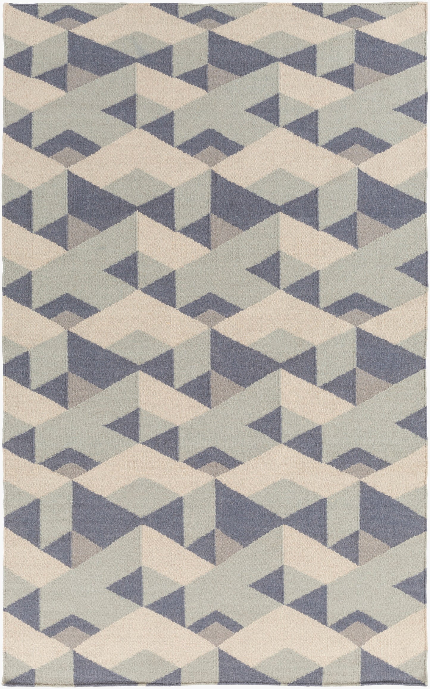 Rivington RVT-5016 5' x 7' Handmade Wool Area Rug