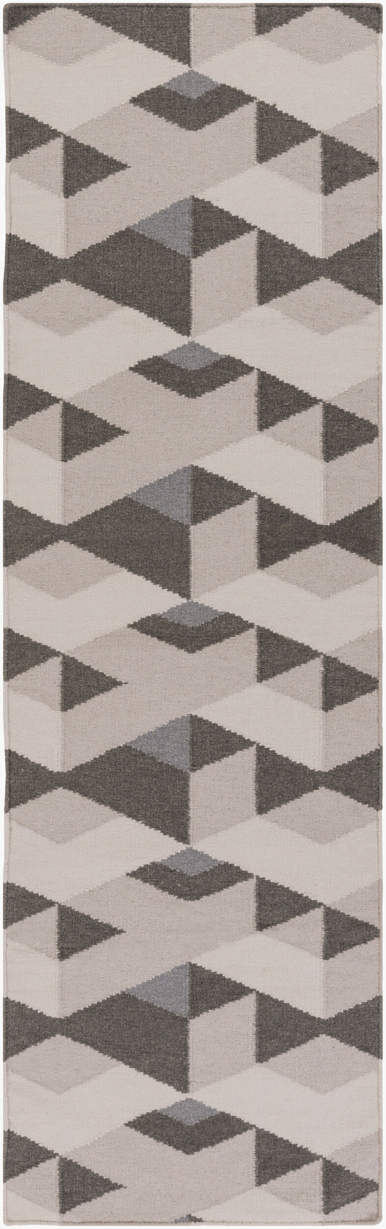 Rivington RVT-5017 Alfombra de lana hecha a mano de 8 pies