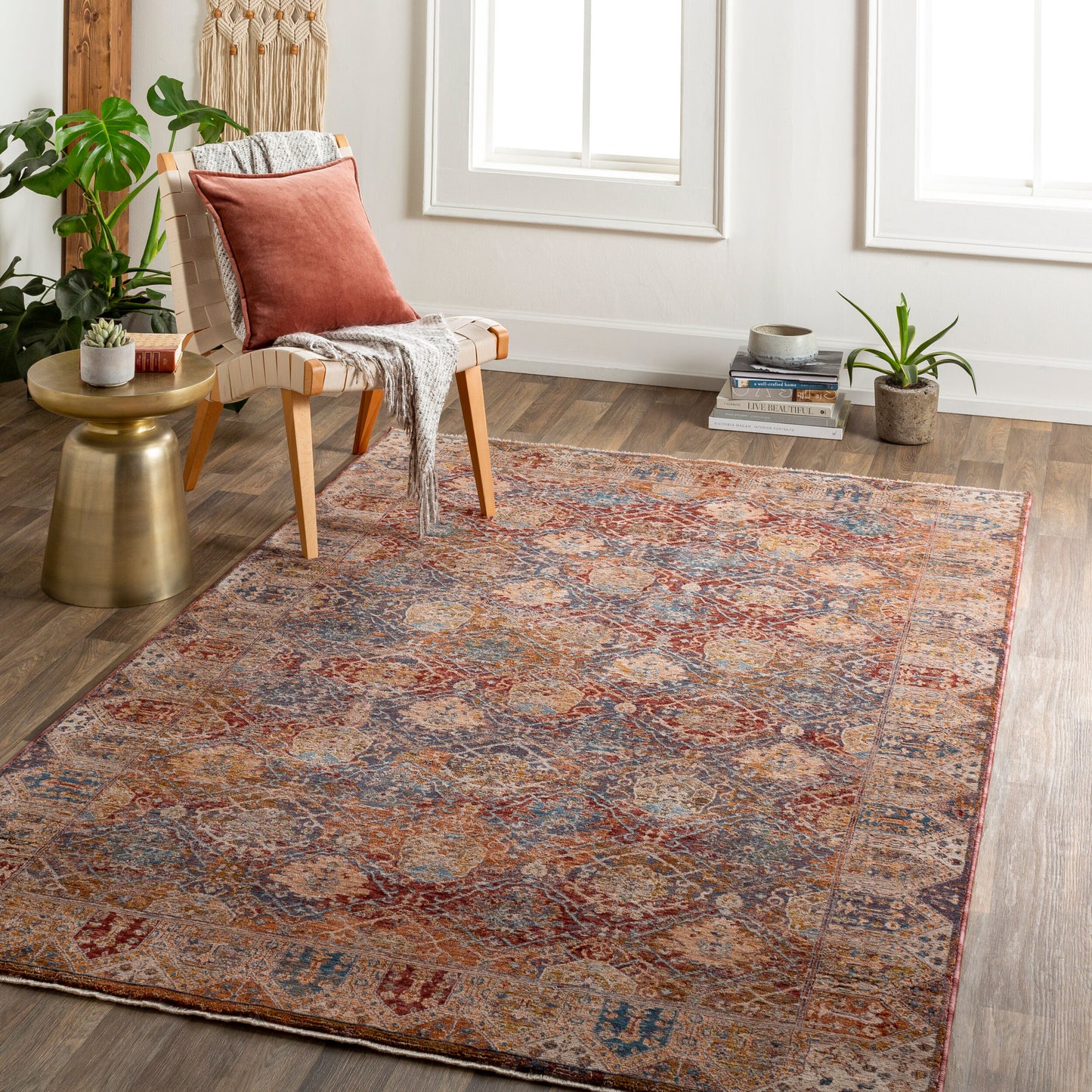 Arya RYA-2303 9' x 12' Machine Woven Area Rug