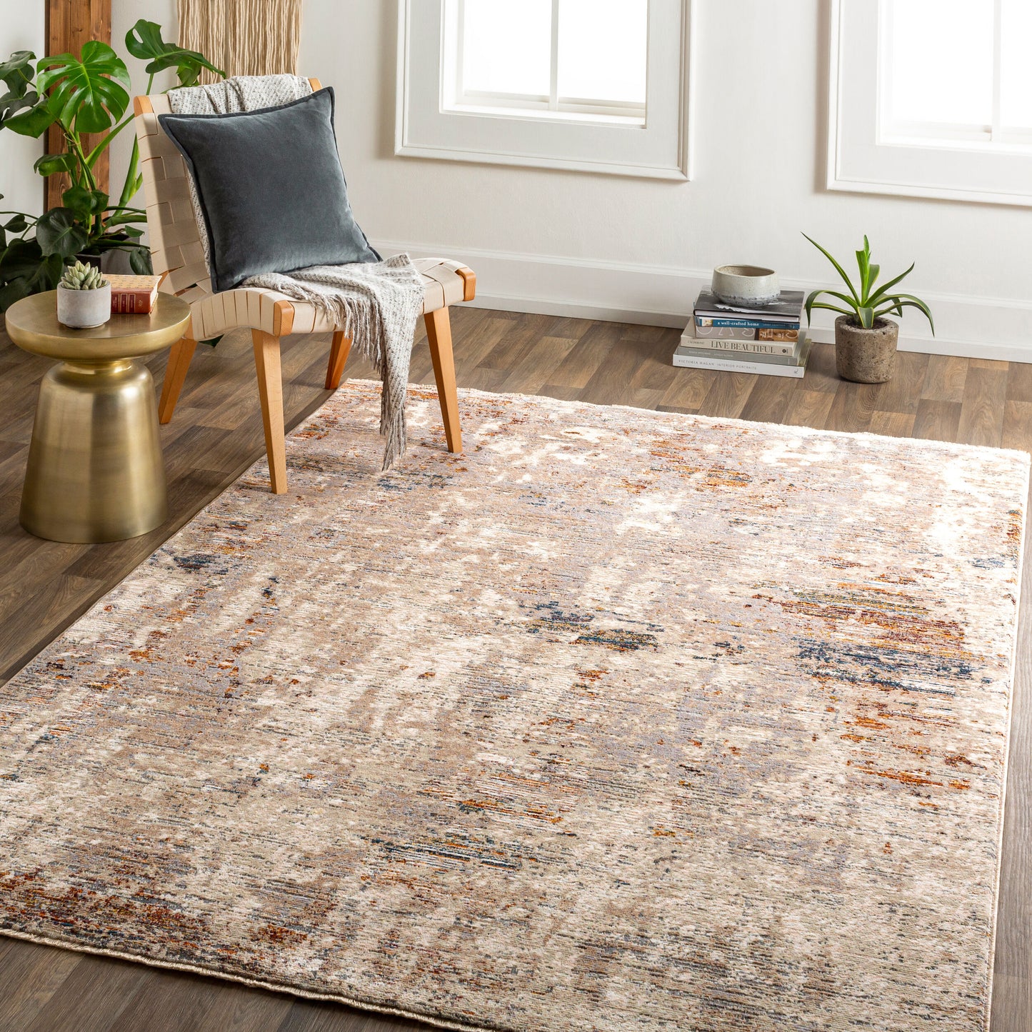 Arya RYA-2304 8ft Runner Machine Woven Runner Rug