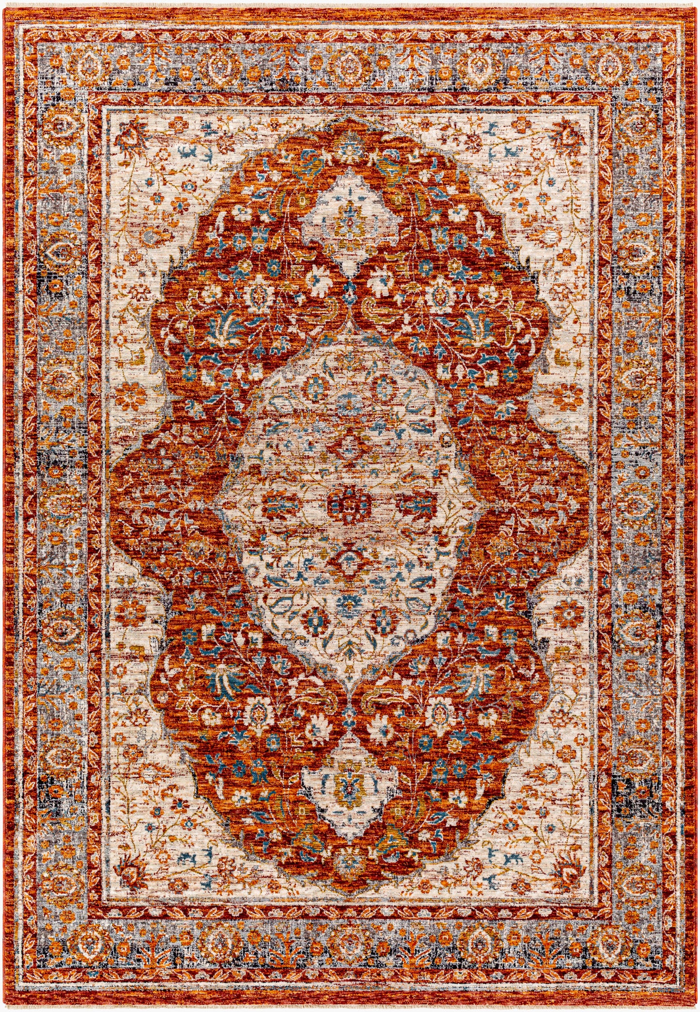 Arya RYA-2307 2' x 3' Machine Woven Accent Rug