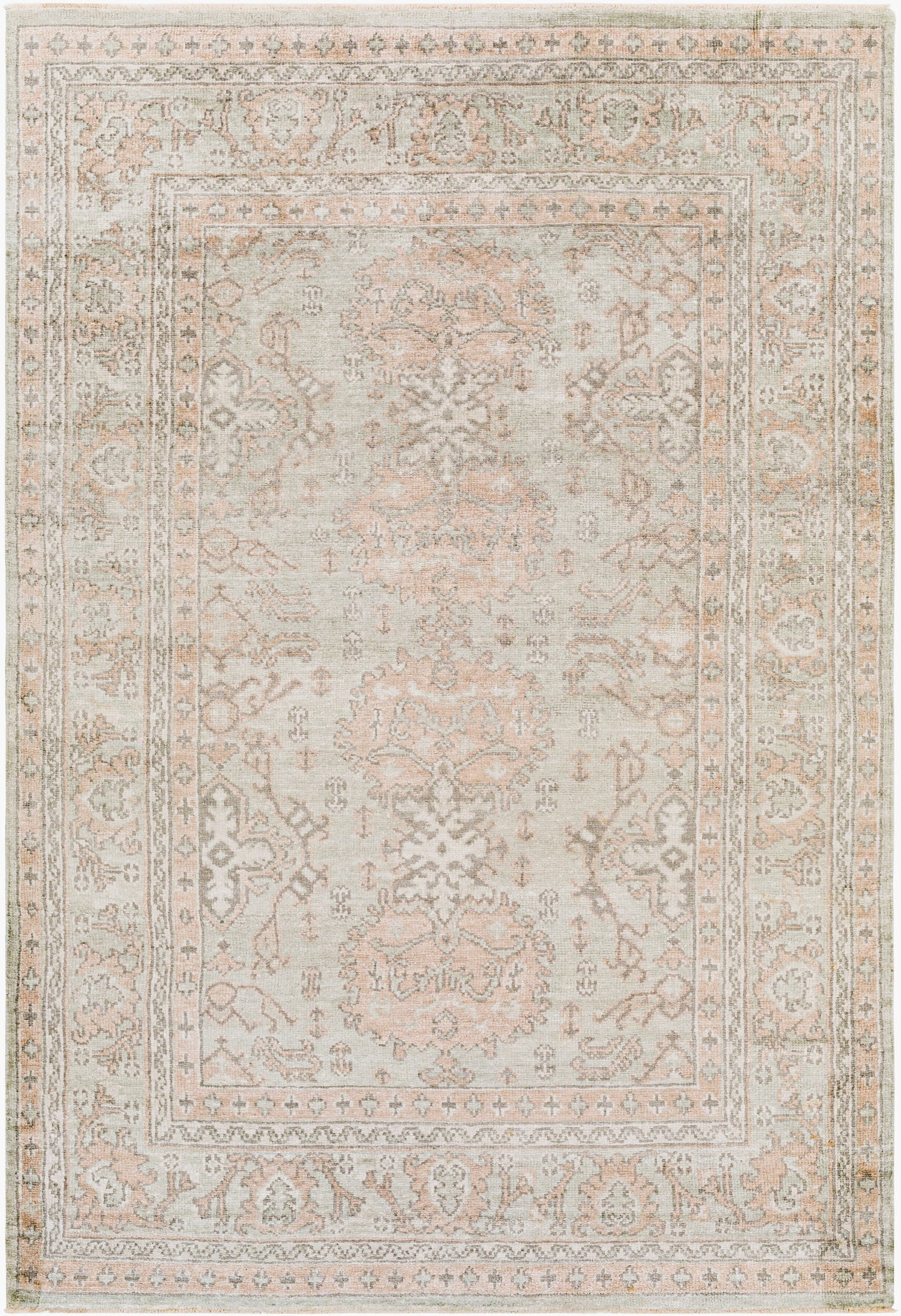 Royal RYL-2302 2' x 3' Handmade Faux Silk Accent Rug