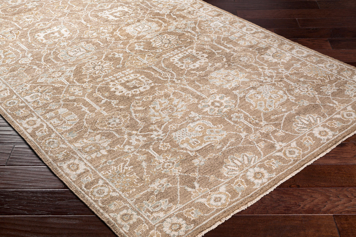 Royal RYL-2303 2' x 3' Handmade Faux Silk Accent Rug
