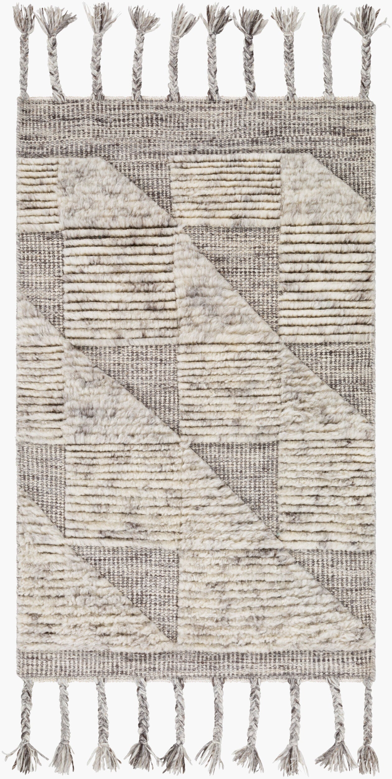 Sahara SAH-2300 2' x 3' Handmade Wool Accent Rug