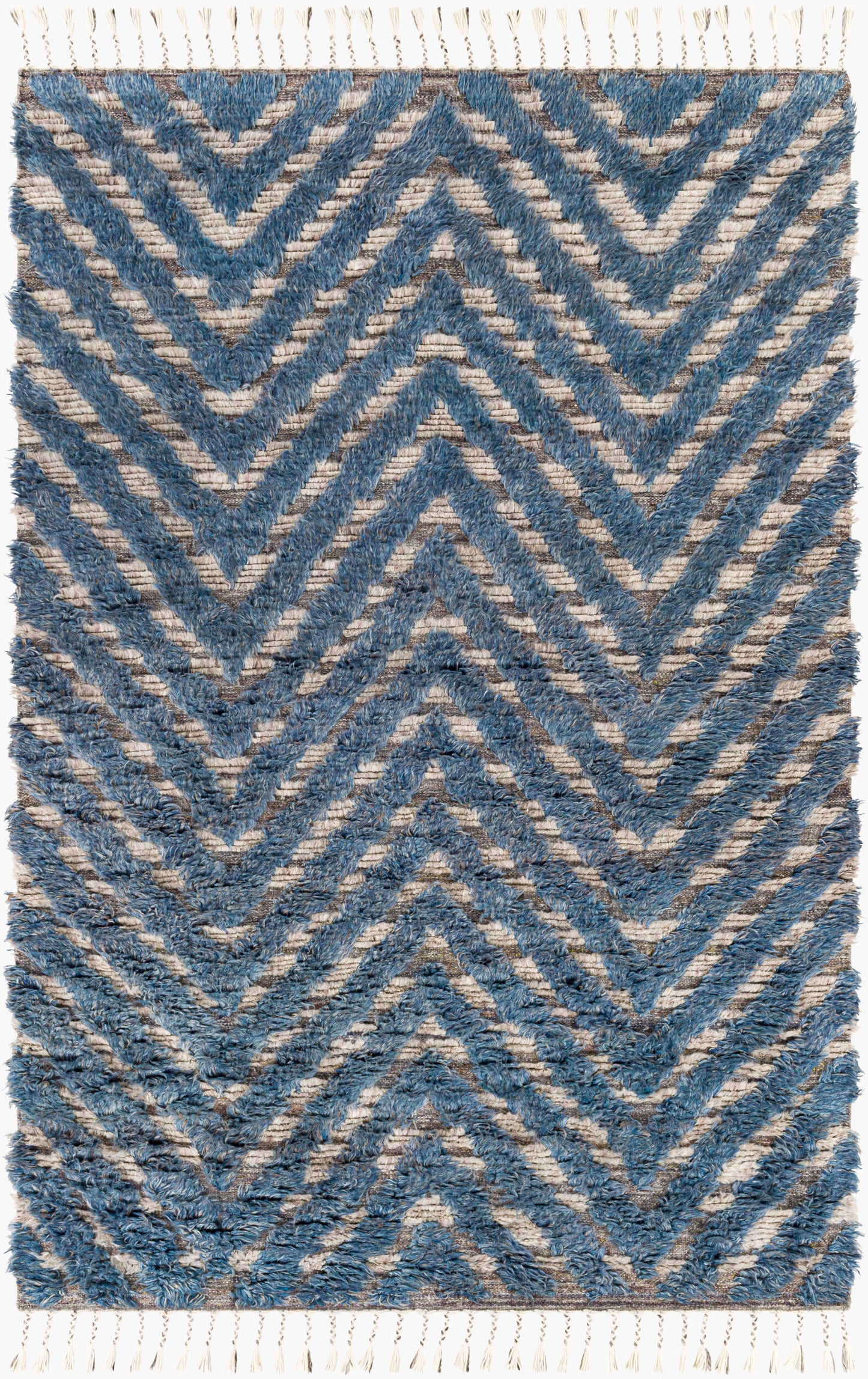Sahara SAH-2304 2' x 3' Handmade Wool Accent Rug