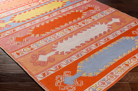 Sajal SAJ-1064 8ft Runner Handmade Recyled Runner Rug