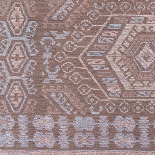 Alfombra reciclada hecha a mano Sajal SAJ-1067 de 4' x 6'