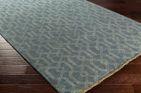 Stanton SAO-2007 4' x 6' Handmade Wool Area Rug