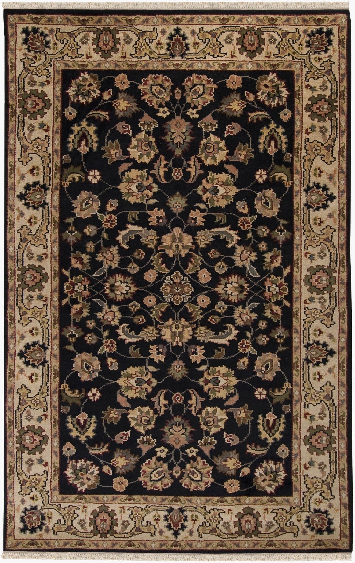 Adana SAROUK 5' x 9' Handmade Wool Area Rug