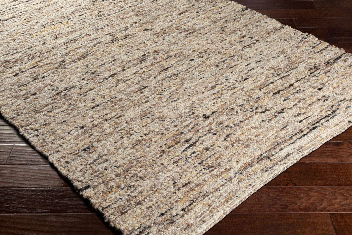 Sawyer SAW-2300 5' x 7' Handmade Wool Area Rug