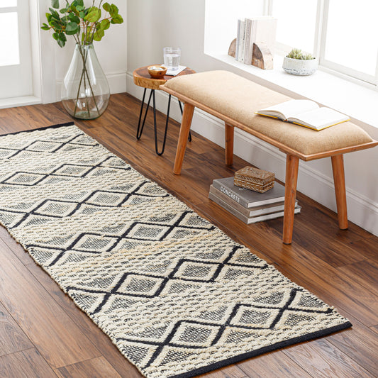 Santa Barbara SBB-2301 8ft Runner Handmade Jute Runner Rug