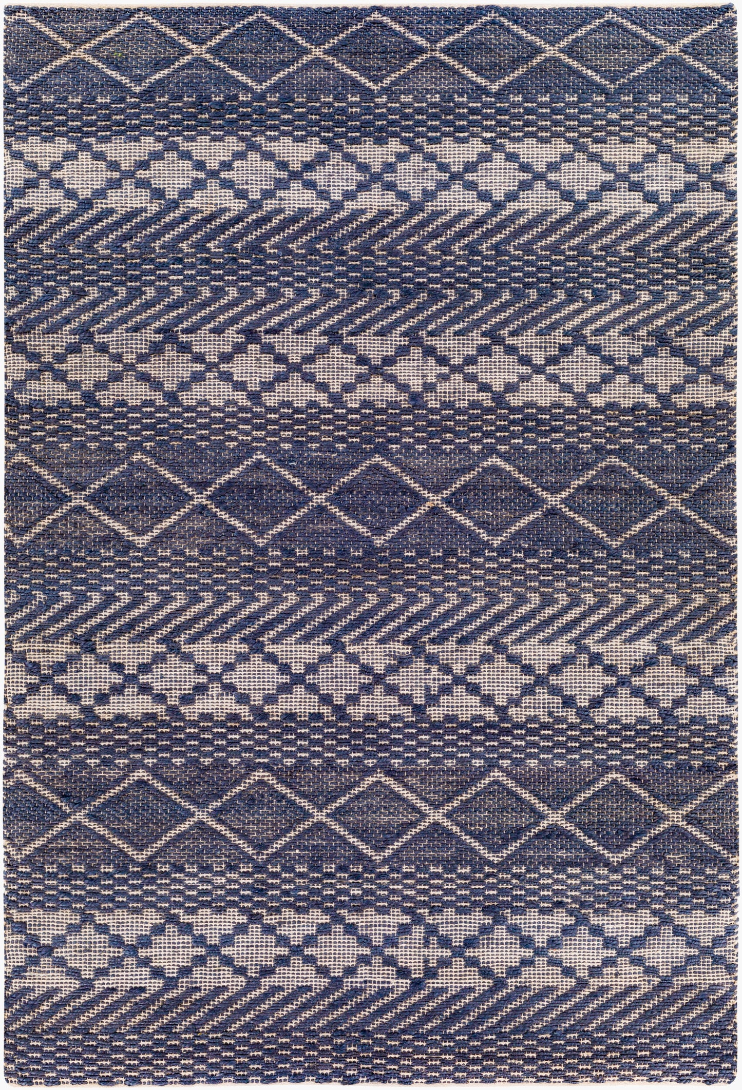 Santa Barbara SBB-2307 2' x 3' Handmade Jute Accent Rug