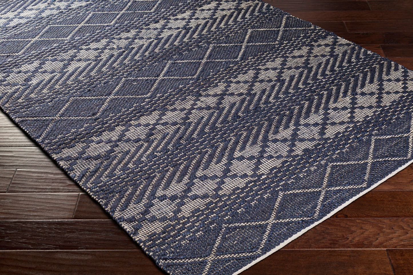 Santa Barbara SBB-2307 2' x 3' Handmade Jute Accent Rug