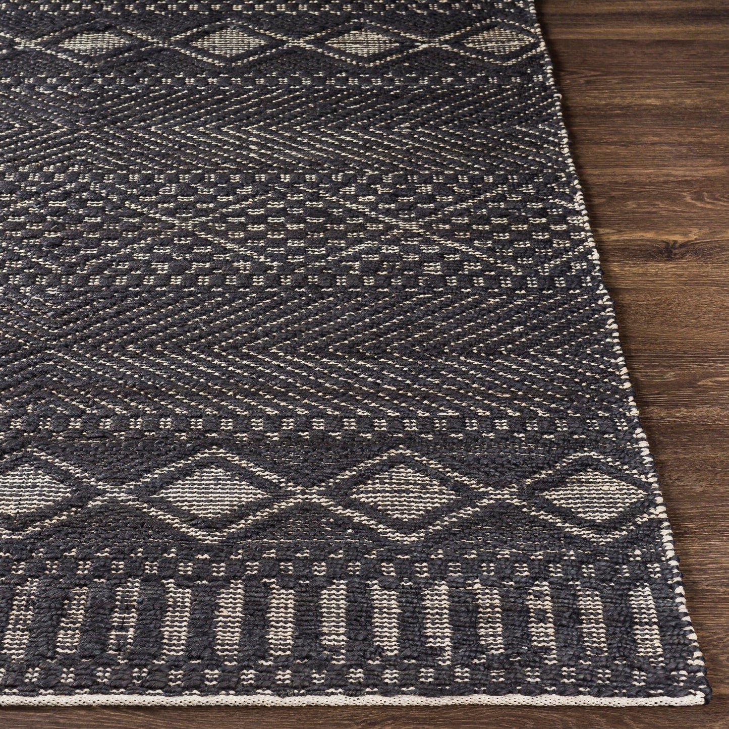 Santa Barbara SBB-2309 2' x 3' Handmade Jute Accent Rug